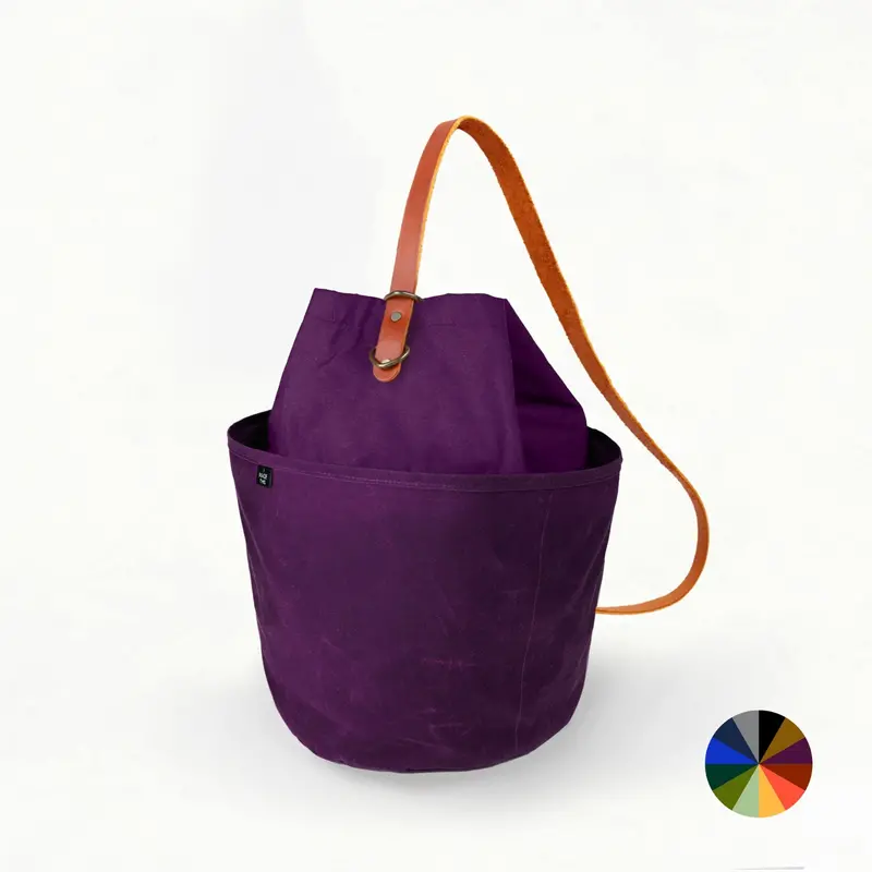 Naito Plum-Colored Bag Builder Kit – Designer Sewing & Hardware Set 1