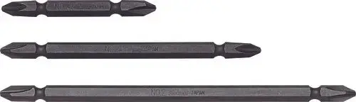 No. 3 Double-Ended Screwdriver Bit – 1/4-Inch Hex Drive 1