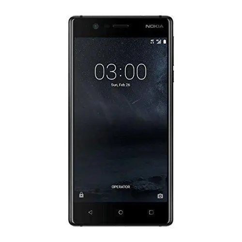 Nokia 3 Smartphone – Black Body 1