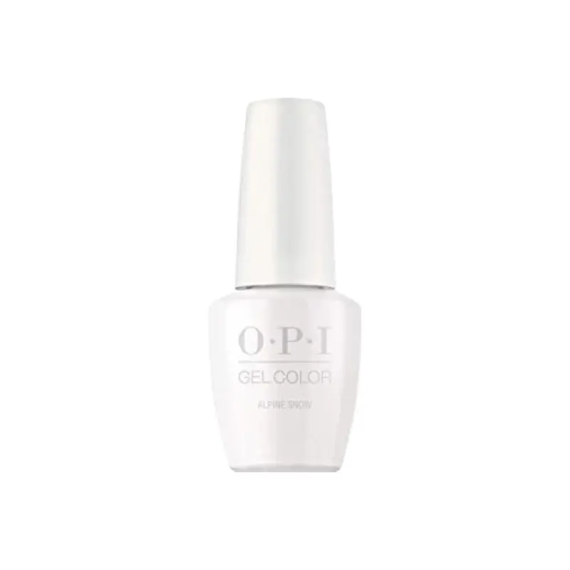 Opi Gelcolor Alpine Snow – Pure Bright White (Gc L00) – 6-Bottle Bundle 1