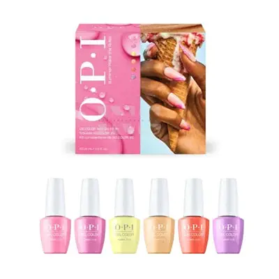 Opi Summer Make The Rules Soak-Off Gel Add-On Kit #1 – 6 Colors 1