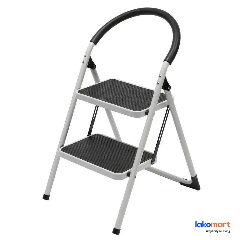 Orex Multi-Height Foldable Step Stool – 2, 3, Or 4-Step Household Ladder 1