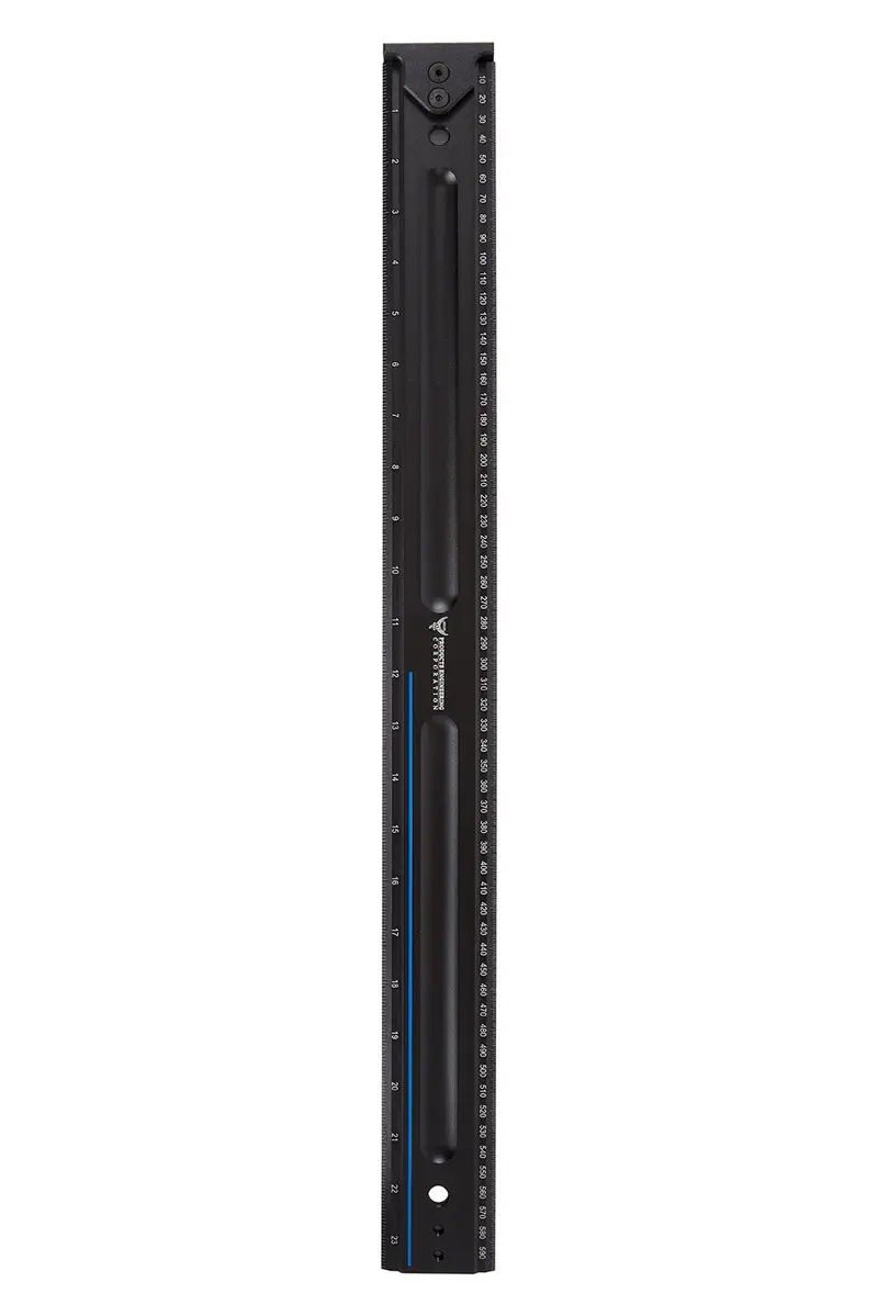 Pec Heavy-Duty 24-Inch Hook-Stop Measuring Rule 1