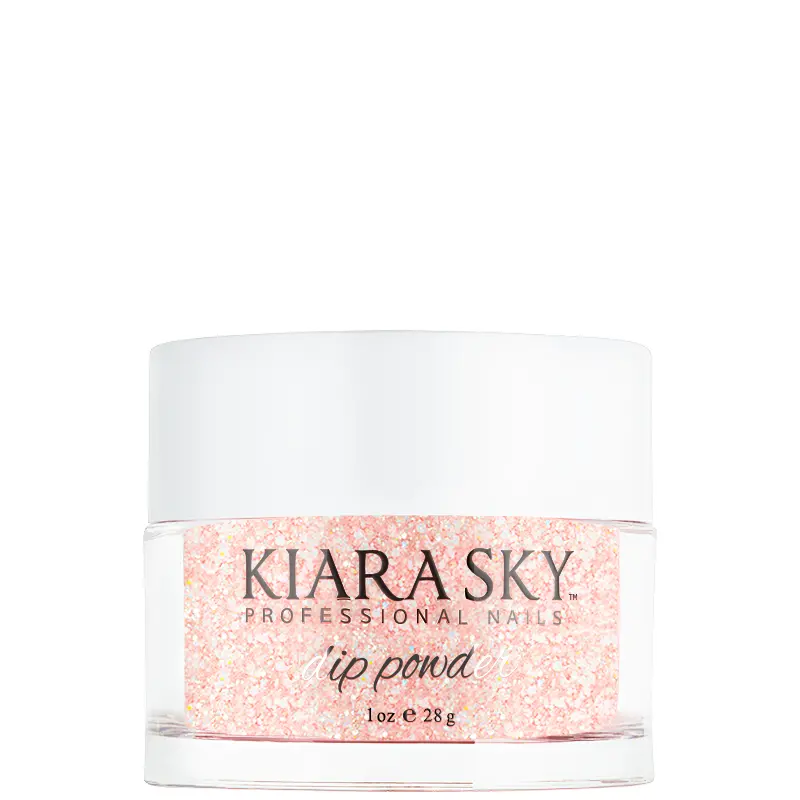 Pinking Of Sparkle – Glitter-Flecked Pink Gel Polish 1