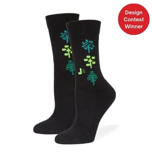 Plant Trees Eco-Conscious Athletic Crew Socks 1
