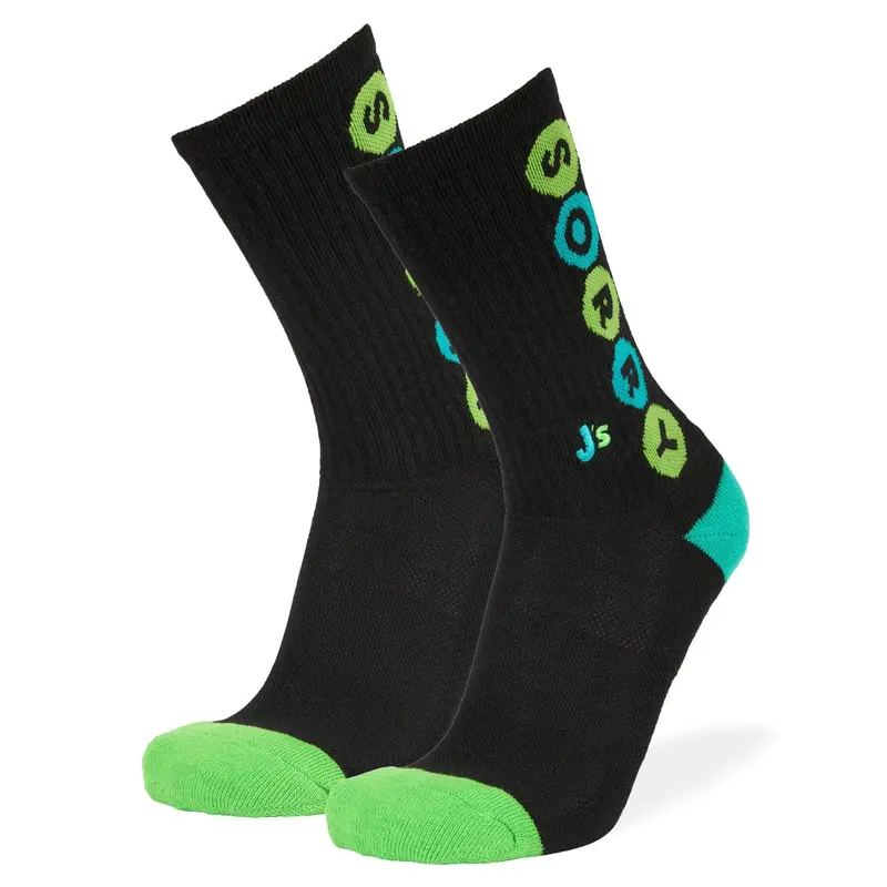 Playful Apology Athletic Crew Socks 1