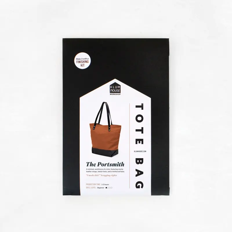 Portsmith Carryall Pattern – Minimalist Tote Construction Guide 1