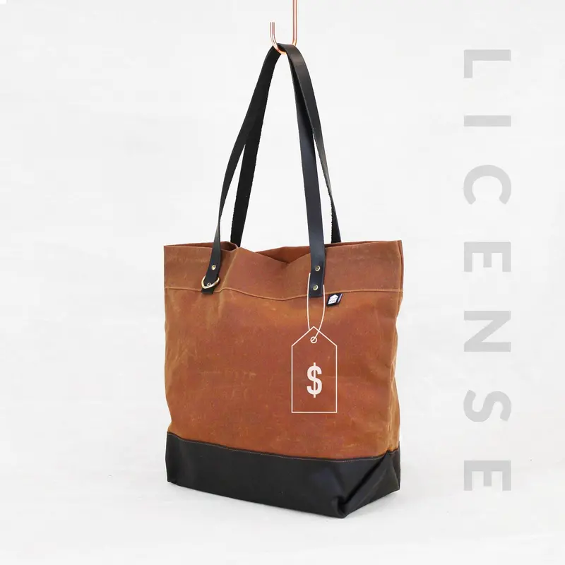 Portsmith Tote Bag Pattern – Commercial Sewing License 1