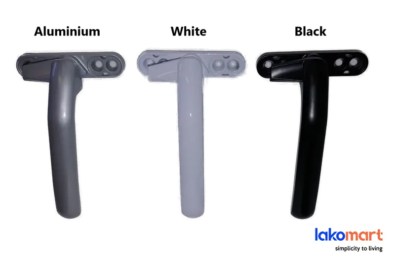 Premium Aluminium Casement Window Lever Handle – Modern Aesthetic, Model 4 1