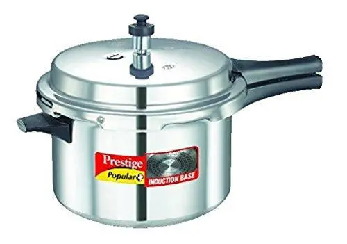 Prestige Popular Plus 5.5L Induction-Ready Aluminum Pressure Cooker 1