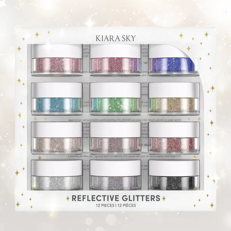 Reflective Glitter Nail & Body Art Collection 1