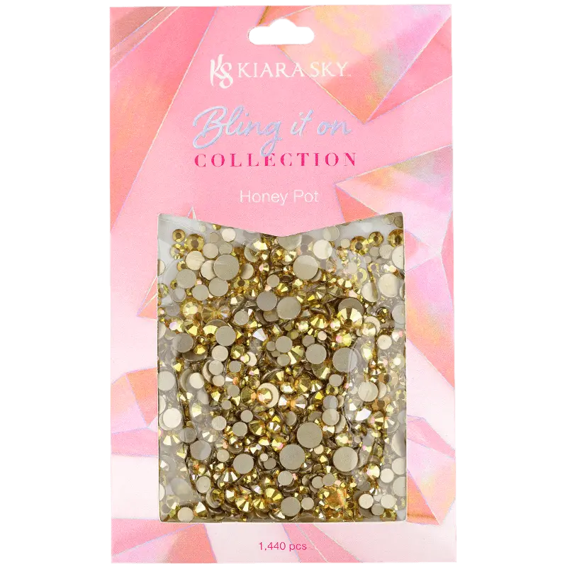 Rhinestones Honey Pot Warm-Tone Assortment 1