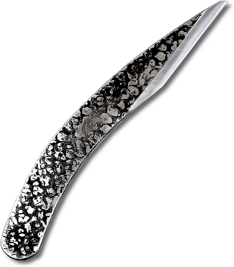 Right-Hand Bent Kiridashi Knife – 24Mm Hand-Forged Blade 1