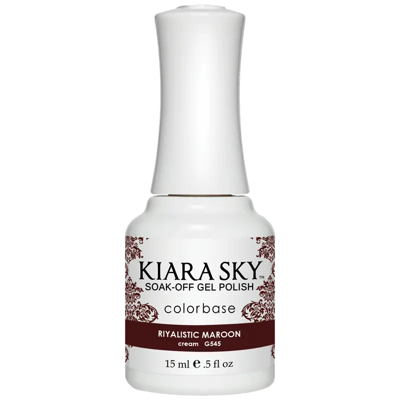 Riyalistic Maroon Nail Gel Polish 1