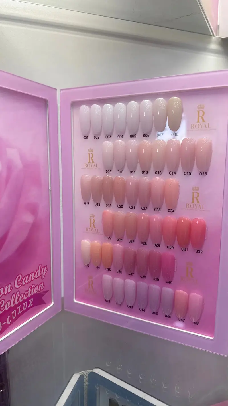 Royal 2-In-1 Cotton Candy Nail Polish Collection – 48 Pastel & Playful Shades 1