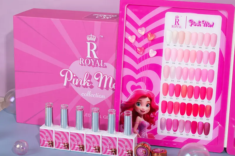 Royal 2-In-1 Gel Polish Collection – Pink Me, 48 Colors 1