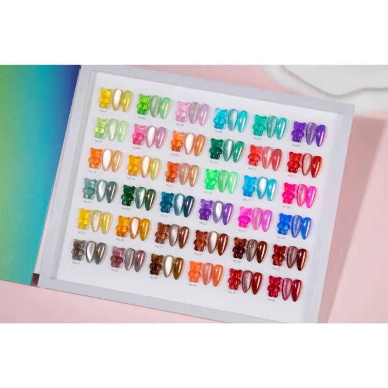 Royal 2-In-1 Jelly Gel Polish Set – Full 36-Color Collection 1