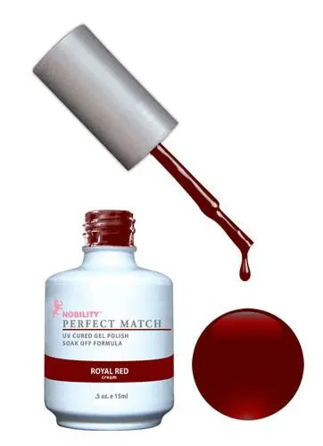 Royal Red Nail Lacquer – Perfect Match Shade #06 1