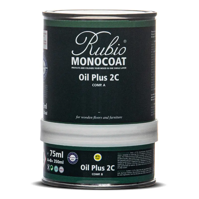 Rubio Monocoat Oil Plus 2C Finish – 350 Ml Eco-Friendly Wood Treatment 1