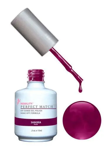 Sangria Creme Nail Polish – Perfect Match #12 1