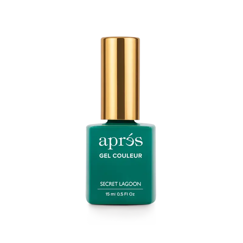 Secret Lagoon Gel Polish – Muted Teal Blue, J10 1