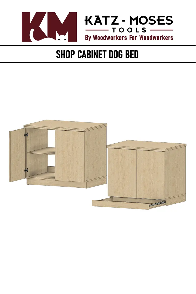 Shop-Style Dog Bed Cabinet Building Instructions 1