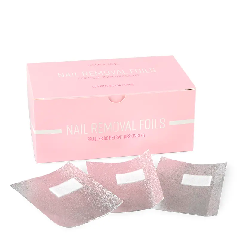 Single-Use Nail Gel Removal Foil Wraps (200-Pack) 1