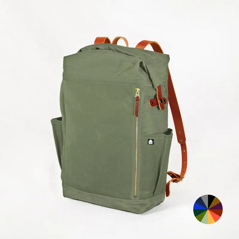 Slabtown Sage Bag Building Kit – Natural-Tone Leathercraft Bundle 1