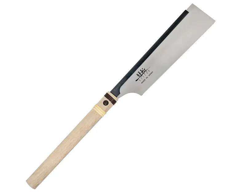 Suizan 9.5" Dozuki Dovetail Saw – Precision Japanese Pull Saw With Solid Wood Handle 1