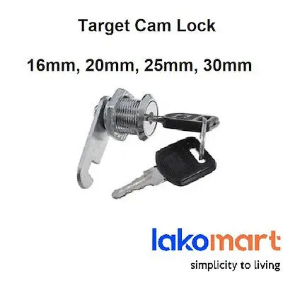 Target Cam Lock – Versatile Cabinet, Letterbox, And Storage Security Hardware 1