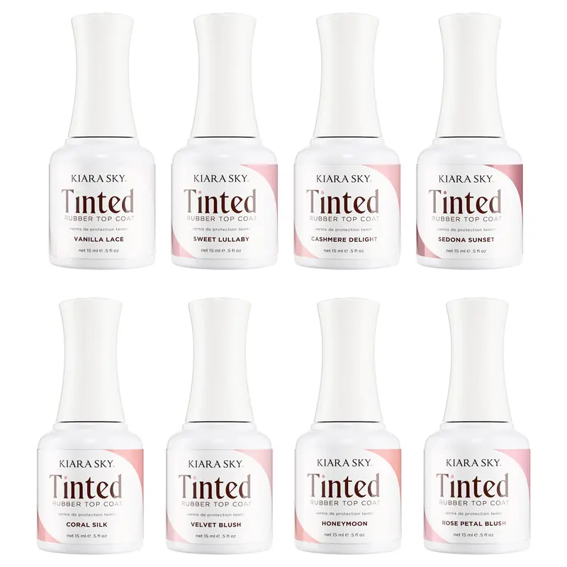 Tinted Rubberized Top Coat Collection 1