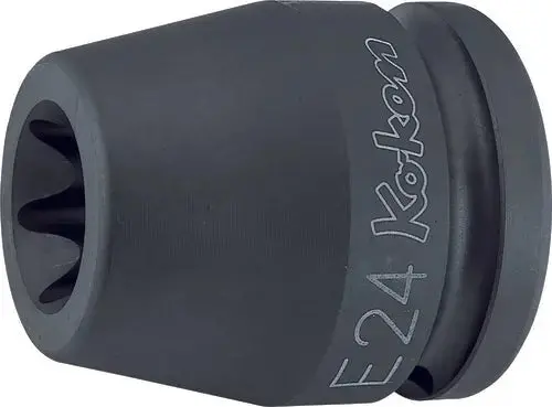 Torx® E22 Impact Socket – 3/4" Drive, 50Mm Length 1
