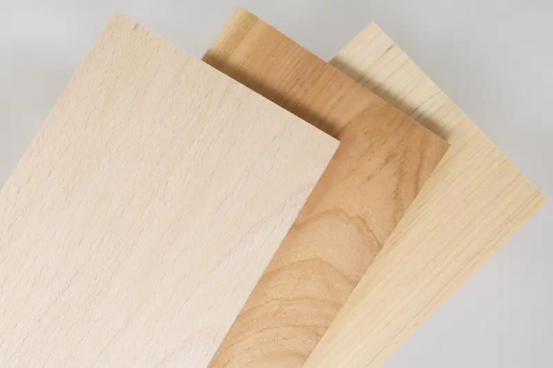 Traditional Japanese Hardwood Set | Hinoki (Cypress), Yamazakura (Mountain Cherry), And Buna (Beech) For Craftsmanship And Toolmaking 1