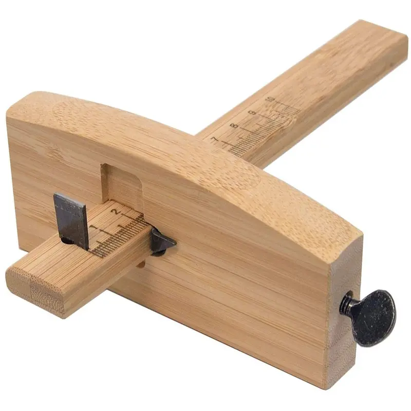 Traditional Japanese Marking Gauge – 120Mm Metric-Graduated Layout Tool 1