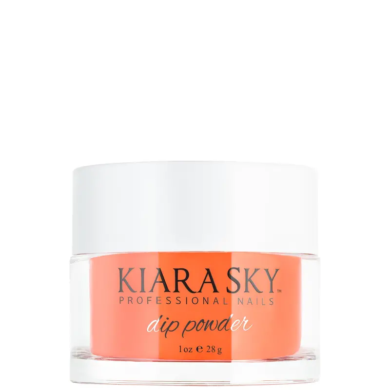 Twizzly Tangerine Bright Gel Polish 1