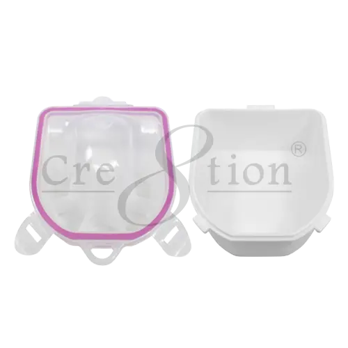 Two-Tier Manicure Bowl – Dual-Level Nail Prep Station By Cre8Tion 1