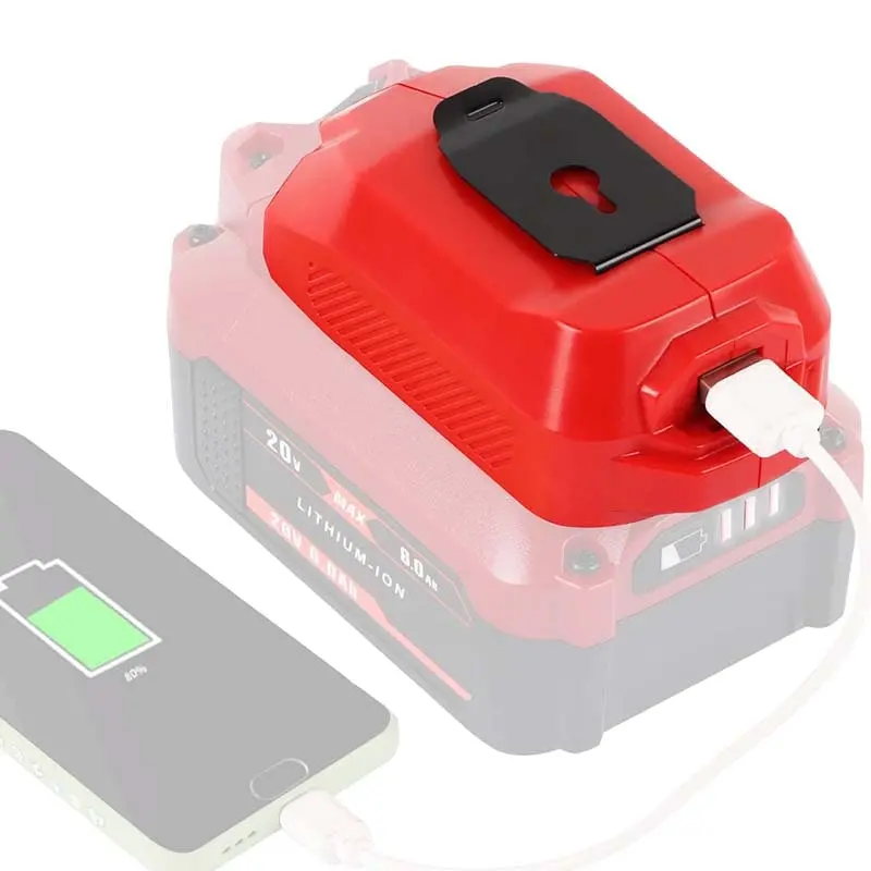 Universal Usb Charging Adapter For Craftsman V20 20V Batteries – Portable Power Solution For Outdoor Apparel 1
