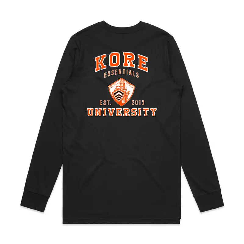 University Of Kore Long-Sleeve Cotton Tee 1