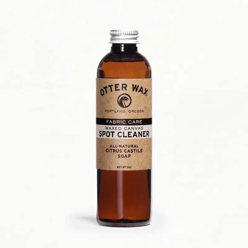 Waxed Canvas Spot Cleaning Solution 1