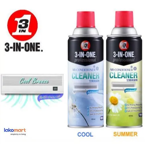 Wd-40 3-In-1 Professional Air Conditioner Cleaner – 11 Oz Foaming Degreaser & Deodorizer 1