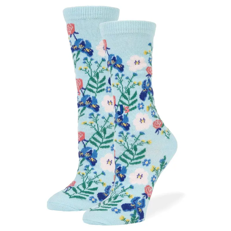 Wildflower Meadow Crew Socks 1