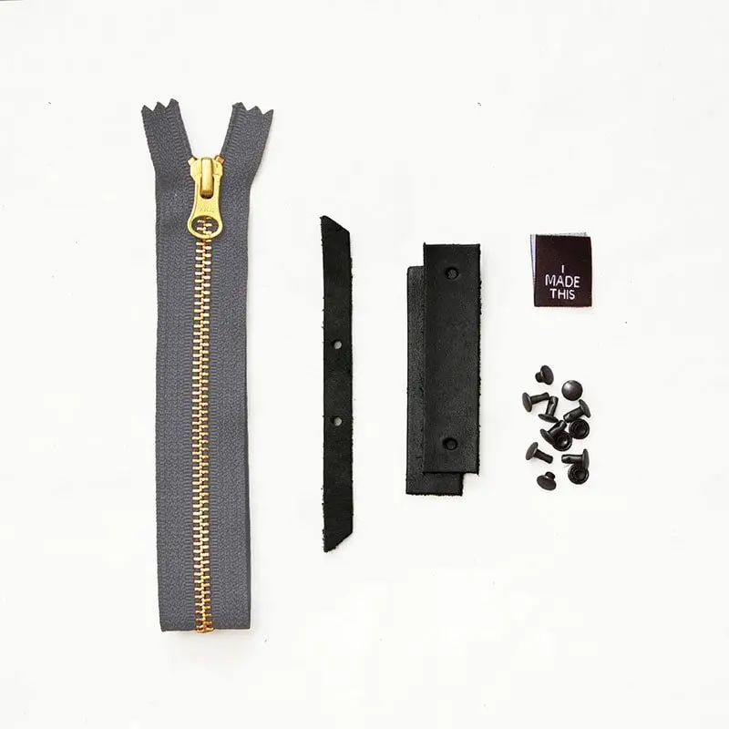 Woodland Black Leather And Hardware Kit 1