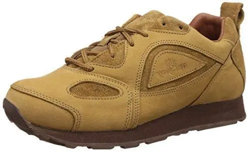 Woodland Camel Leather Sneakers – Lightweight Comfort For Men (Uk 9 / Eu 43) 1