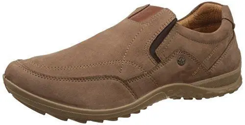 Woodland Dirty Brown Leather Sneakers For Men – Size 8 Uk (42 Eu) 1