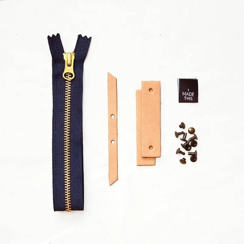 Woodland Tan Leather And Hardware Kit 1