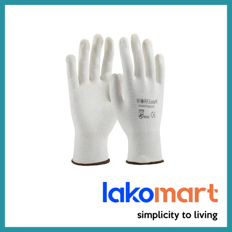 Worksafe Hppe Pu-Coated Cut-Resistant Gloves – Size 10/Xl (En388: 4543) 1