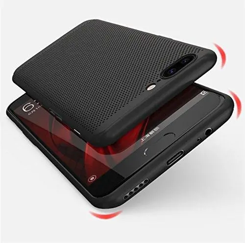 Wow Imagine Heat-Dissipating Hollow Tpu Case For Oneplus 5 – Ultra-Thin Black Design 1