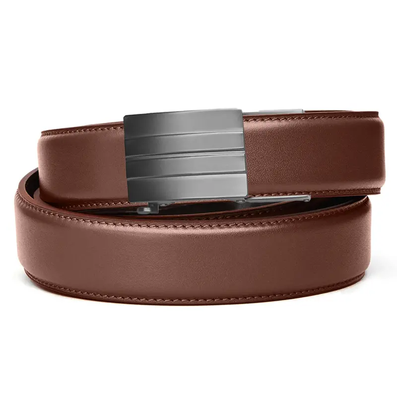 X-Series Brown Full-Grain Leather Gun Belt – 1.5-Inch Width 1