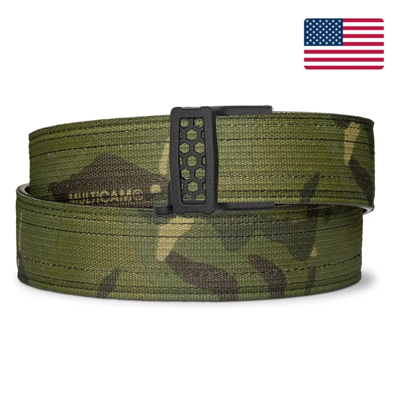 X Series Tactical Gun Belt With Multicam Tropic Pattern – 1.5-Inch Nylon Belt With Premium Buckle 1