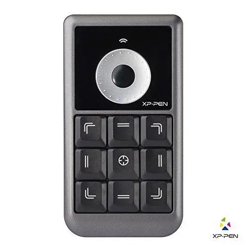 Xp-Pen Ac19 Shortcut Remote Keyboard With Express Keys For Drawing Tablets & Displays 1